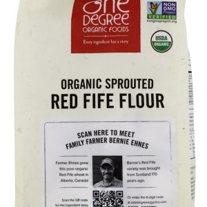 Comprar farinha de fife vermelha orgânica - 32 oz. One degree organic foods preço no brasil alimentos & lanches farinhas suplemento importado loja 35 online promoção -