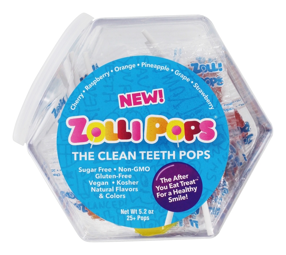 Variedade de Bin Lollipops dentes limpos - 25 Peça (s) Zollipops - Imagem 3