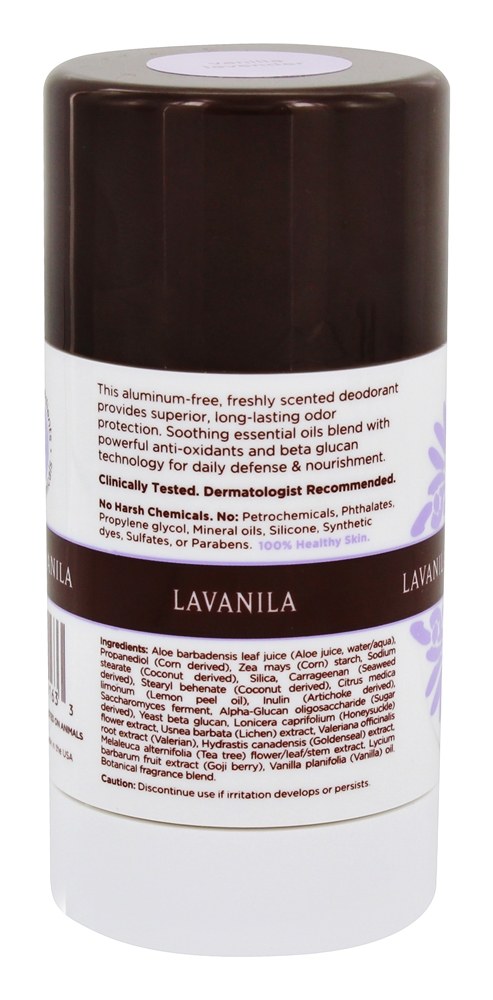 O Saudável Desodorante Sólido Vara Baunilha Lavanda - 2 oz. Lavanila - Imagem 2