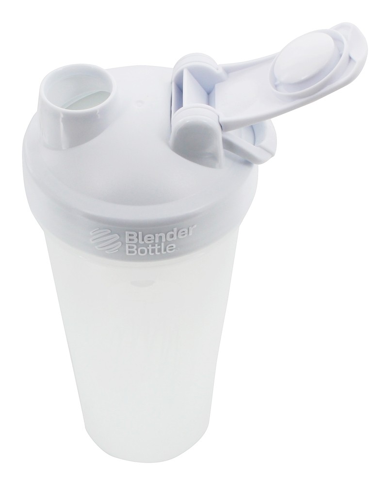 Frasco Shaker Clássico com Loop Full-Color White - 28 oz. Blender Bottle - Imagem 2