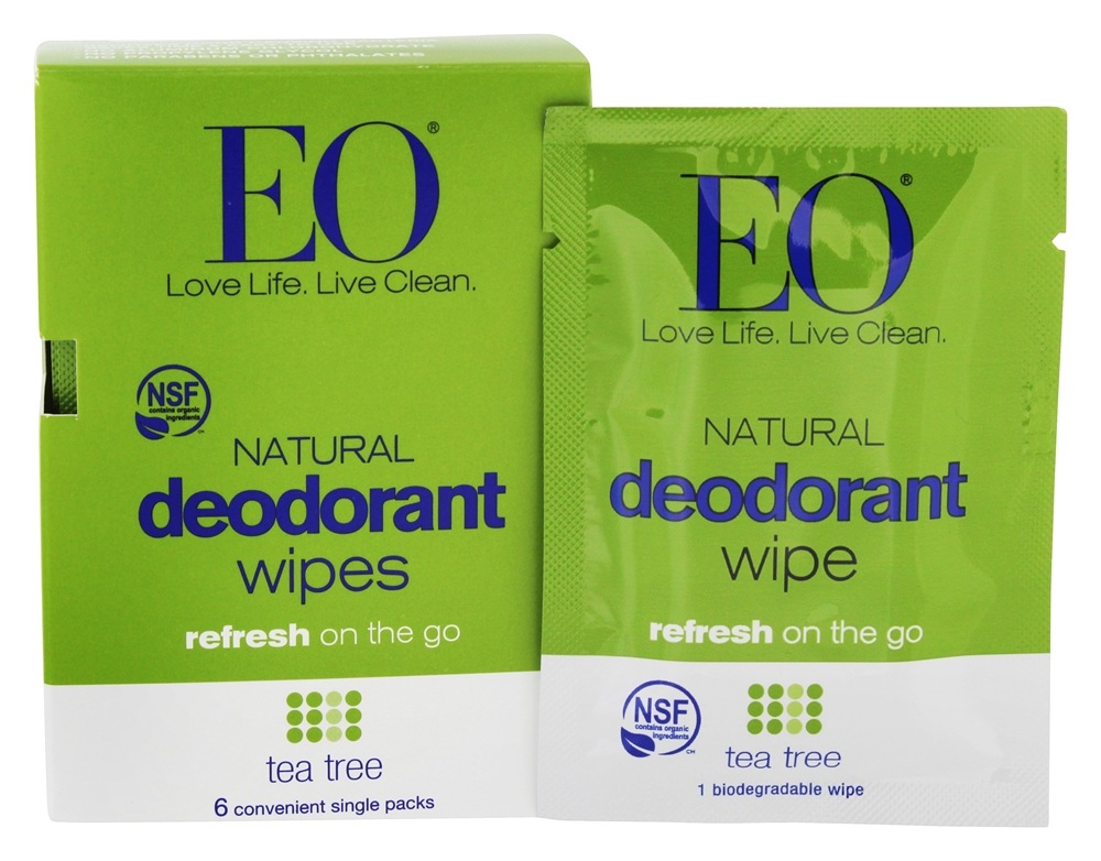 Desodorante Natural Limpa a Árvore do Chá - 6 Pacote (s) EO Products