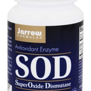 SOD Enzima Antioxidante Superóxido Dismutase 20 mg. - 60 Cápsula (s) vegetal (s) Jarrow Formulas