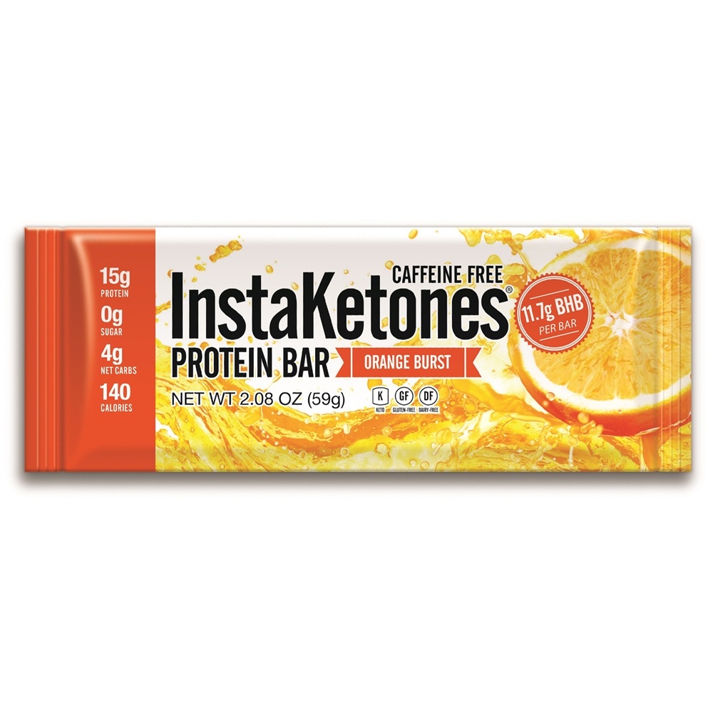 Barra de Proteína InstaCetona Explosão de Laranja - 2.08 oz. Julian Bakery