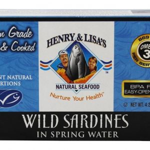 Comprar sardinhas selvagens na água da fonte - 4. 25 oz. Henry & lisa's natural seafood preço no brasil alimentos & lanches sardinhas e anchovas suplemento importado loja 1 online promoção - 9 de agosto de 2022