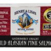Comprar salmão cor-de-rosa selvagem do estilo tradicional selvagem do alasca - 7. 5 oz. Henry & lisa's natural seafood preço no brasil alimentos & lanches manteiga de amêndoas suplemento importado loja 9 online promoção -
