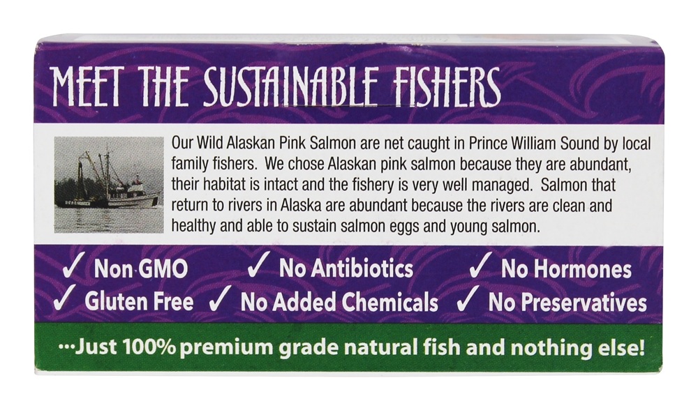 Salmão Rosa de Alasca Selvagem Premium - 6 oz. Henry & Lisa's Natural Seafood - Imagem 3