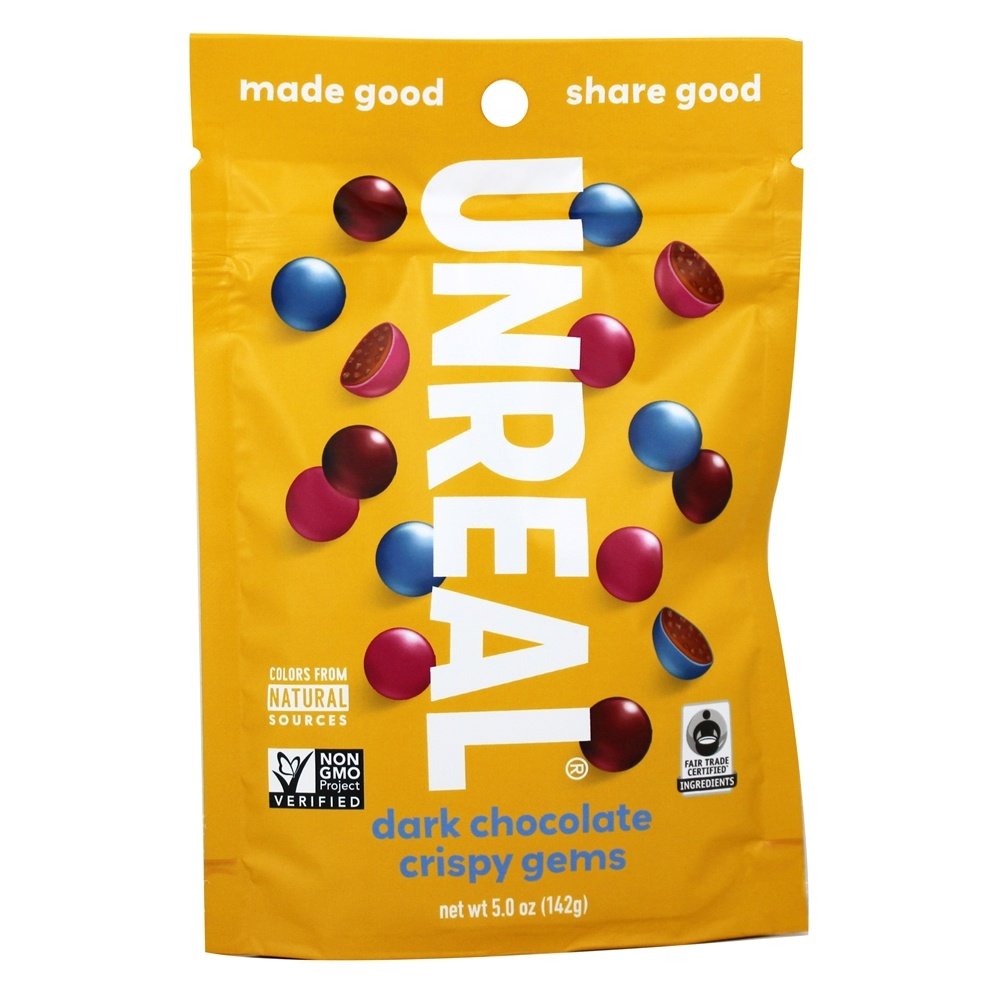 Pedacinhos de Quinoa Crocante com Chocolate Escuro - 5 oz. Unreal