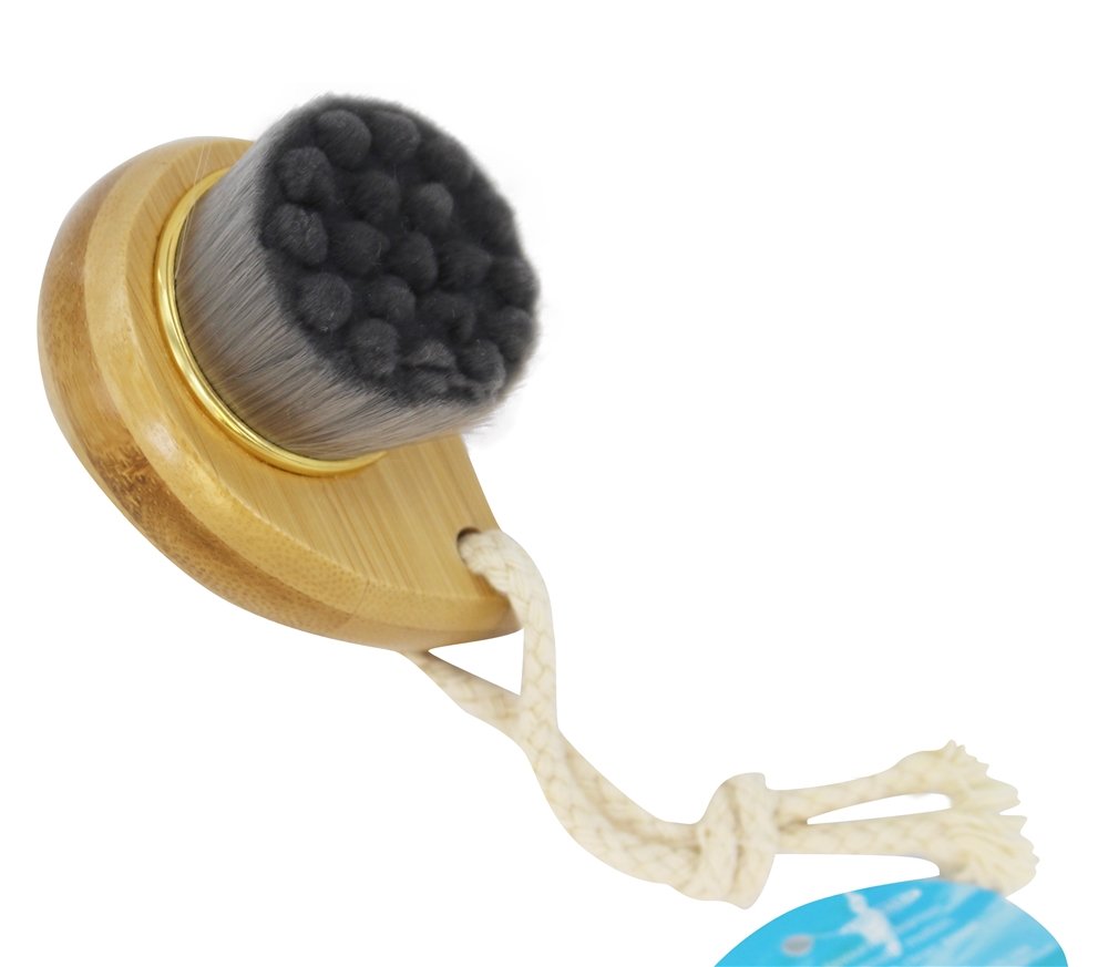 Escova facial de carvão vegetal de bambu orgânico Relaxus - Imagem 2