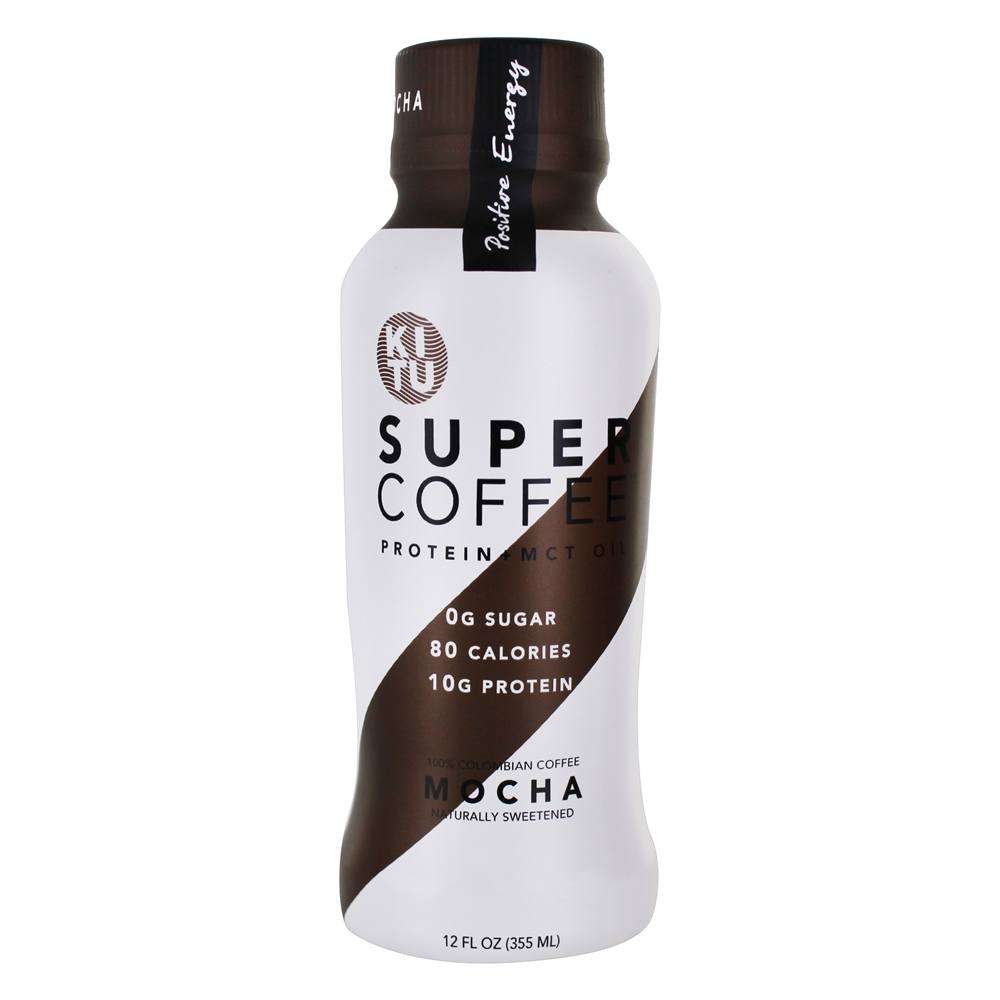Super café com proteína + MCT Oil Mocha - 12 fl. oz. Kitu
