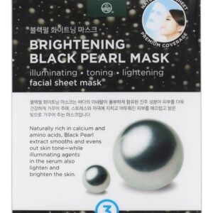 Comprar máscara facial de pérola negra iluminadora - 3 contagem earth therapeutics preço no brasil cuidados pessoais & beleza shampoos suplemento importado loja 23 online promoção -