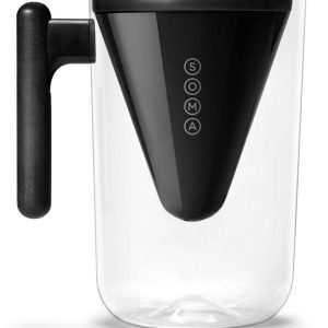 Comprar jarro de filtro de água preto - 10 taça (s) soma preço no brasil garrafas de água de vidro purificação & estoque de água suplemento importado loja 107 online promoção -
