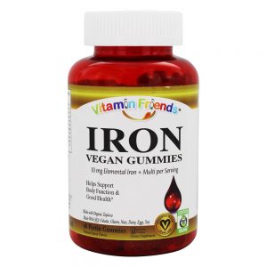 Comprar ferro vegano em gomas para adultos sabor natural de frutas - 60 gummies vitamin friends preço no brasil ferro vitaminas e minerais suplemento importado loja 223 online promoção -