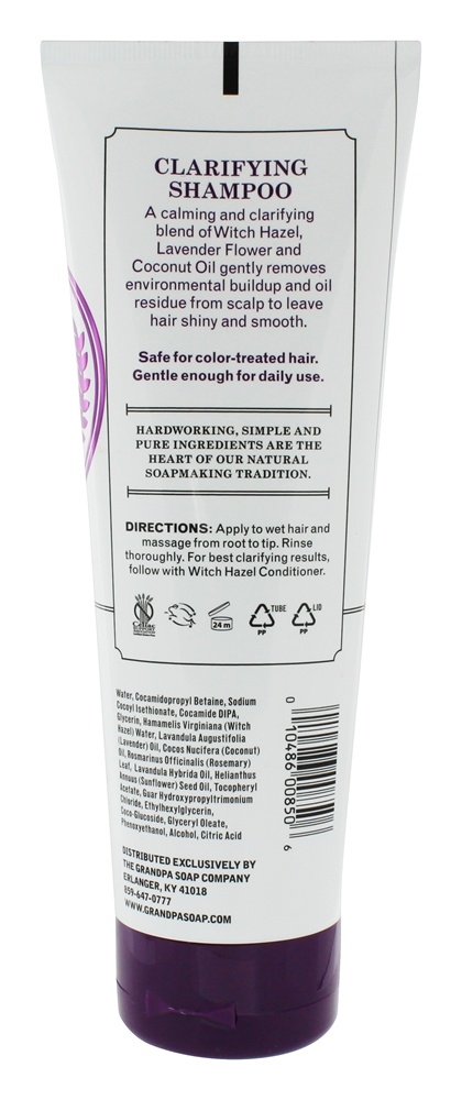Esclarecer Xampu Bruxa Aveleira - 8 fl. oz. The Grandpa Soap Co. - Imagem 2