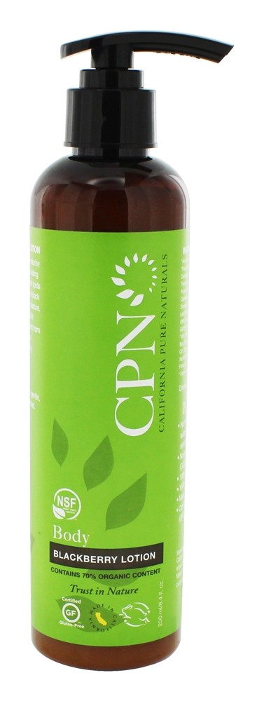 Loção Corporal Blackberry - 8.4 fl. oz. California Pure Naturals