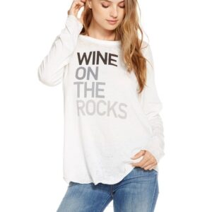 Comprar vinho em o rochas fralda da camisa longo manga pullover camisa branco - pequeno chaser preço no brasil exercícios e fitness sutiãs esportivos suplemento importado loja 119 online promoção -