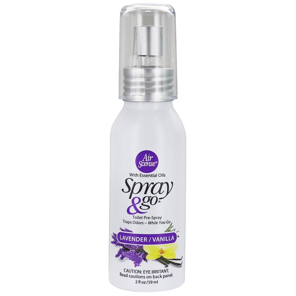 Spray & Ir Banheiro Pré-Spray Lavanda Baunilha - 2 fl. oz. Air Scense - Imagem 2