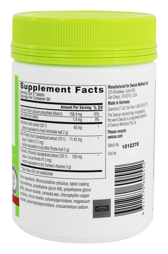 Ultiboost Liver Detox - 180 Tablet (s) Swisse - Imagem 2