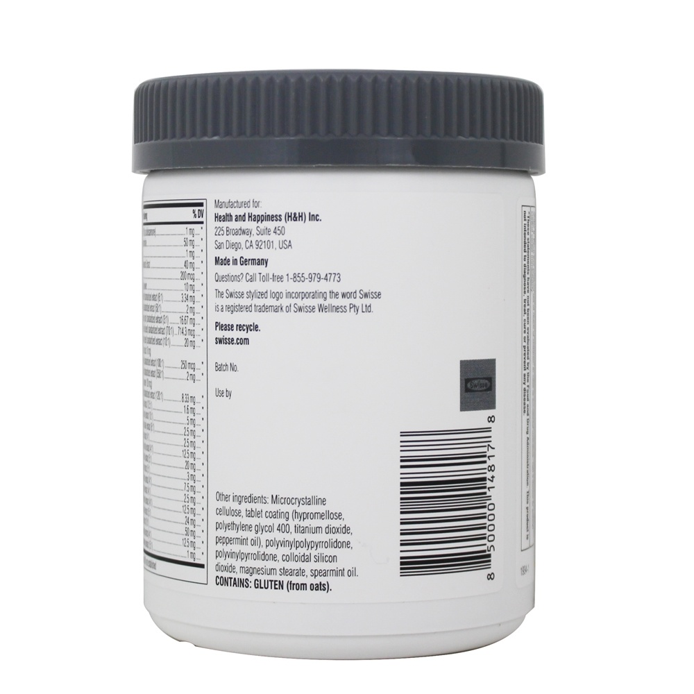 Multivitamínico Ultivite Masculino - 120 Tablet (s) Swisse - Imagem 3