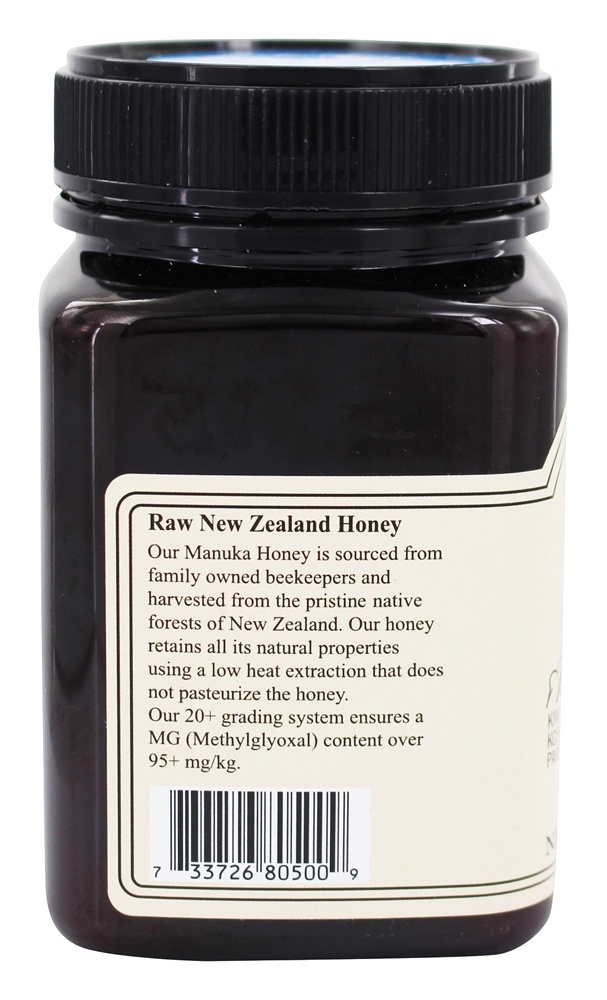 100% Cru Manuka Mel 20+ - 1.1 lbs. Pacific Resources International - Imagem 3