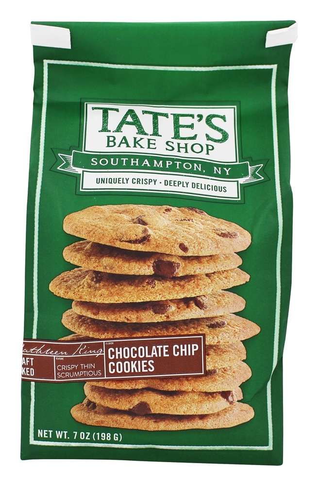 Crocante Fino Delicioso Bolinhos Chocolate Lasca - 7 oz. Tate's