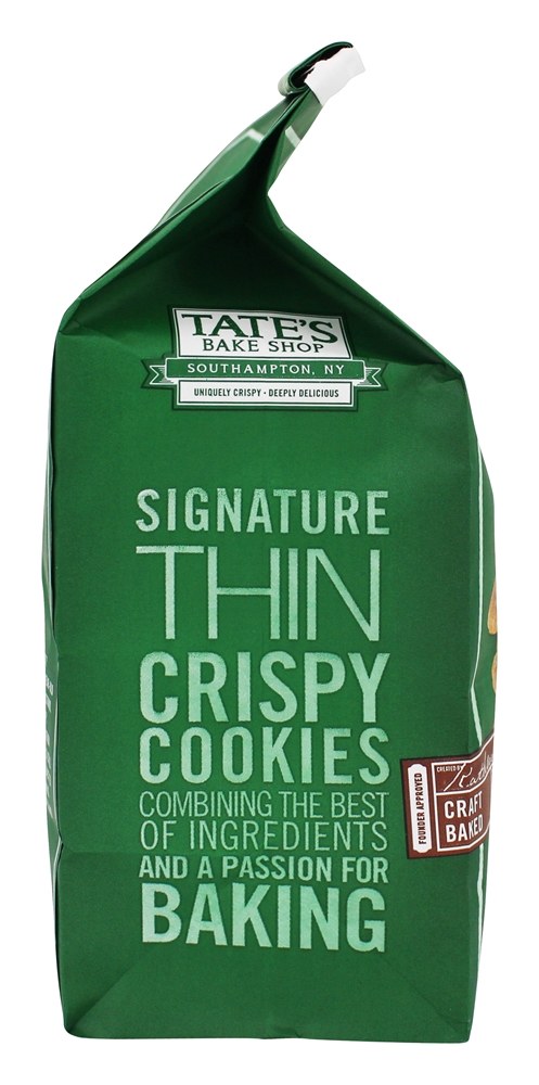 Crocante Fino Delicioso Bolinhos Chocolate Lasca - 7 oz. Tate's - Imagem 4