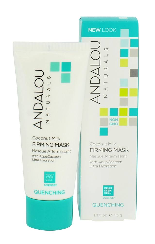 Máscara Facial Firmável De Leite De Coco - 1.8 fl. oz. Andalou Naturals
