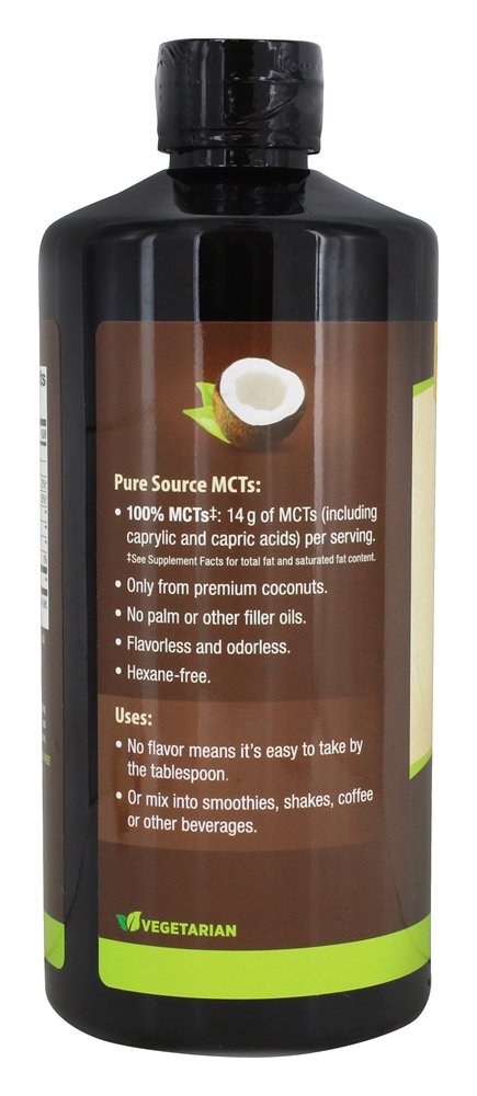 MCT Oil from Coconut 14 g. - 30 fl. oz. Nature's Way - Imagem 3