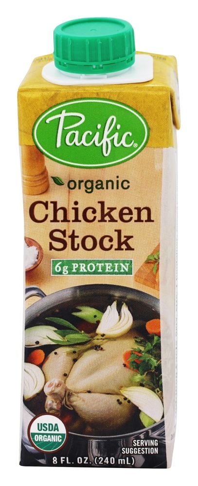 Estoque de galinha orgânica - 8 fl. oz. Pacific Foods