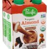 Comprar leite orgânico de amêndoa 8 oz. Chocolate - pacote 4 pacific foods preço no brasil alimentos & lanches leite de castanhas suplemento importado loja 1 online promoção -