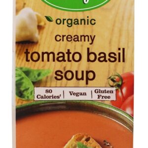 Comprar sopa de manjericão cremosa de tomate orgânico - 32 fl. Oz. Pacific foods preço no brasil alimentos & lanches sopa suplemento importado loja 15 online promoção -