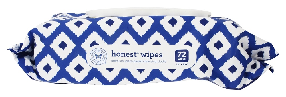 Honesto Bebê Toalhetes Estilista Coleção Azul Ikat Imprimir - 72 Limpe (s) The Honest Company - Imagem 3