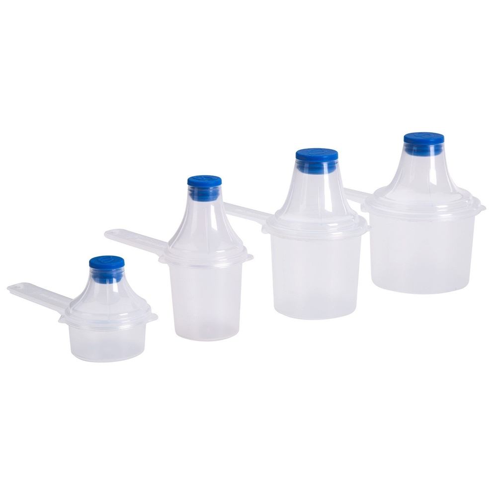 Portable Scoop & Funnel 15cc / 30cc / 60cc / 90cc Clear - Pacote 4 The Scoopie - Imagem 3