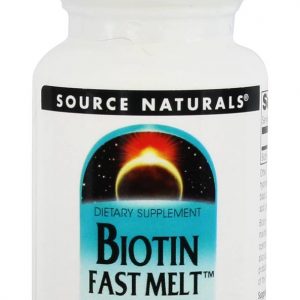 Comprar biotina cabelo & pele apoiar rápido derreter 10000 mcg. - 120 tablet (s) source naturals preço no brasil biotina vitaminas e minerais suplemento importado loja 295 online promoção -