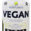 Comprar vegan planta-baseado proteína baunilha feijão - 2 lbs. Bodylogix preço no brasil barras de proteína de base vegetal nutrição esportiva suplemento importado loja 15 online promoção -