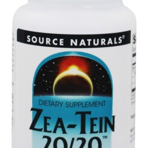 Zea-Tein 20/20 Luteína e Zeaxantina - Cápsulas vegetarianas 30 Source Naturals