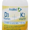 Comprar vitamina d3 + vitamina k2 - cápsulas 60 anumed preço no brasil magnésio vitaminas e minerais suplemento importado loja 7 online promoção -