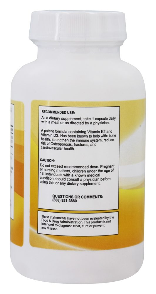 Vitamina D3 + Vitamina K2 - Cápsulas 60 AnuMed - Imagem 3