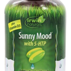 Comprar sunny mood com 5-htp - 80 softgels líquidos irwin naturals preço no brasil ervas suporte para o humor suplemento importado loja 5 online promoção -