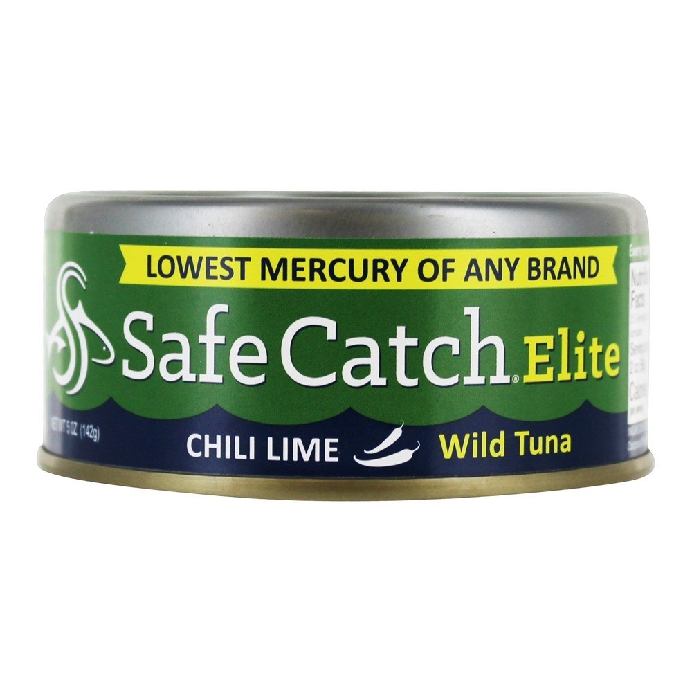 Elite Devagar Cozinhado Prêmio Selvagem Atum Pimenta Cal - 5 oz. Safe Catch