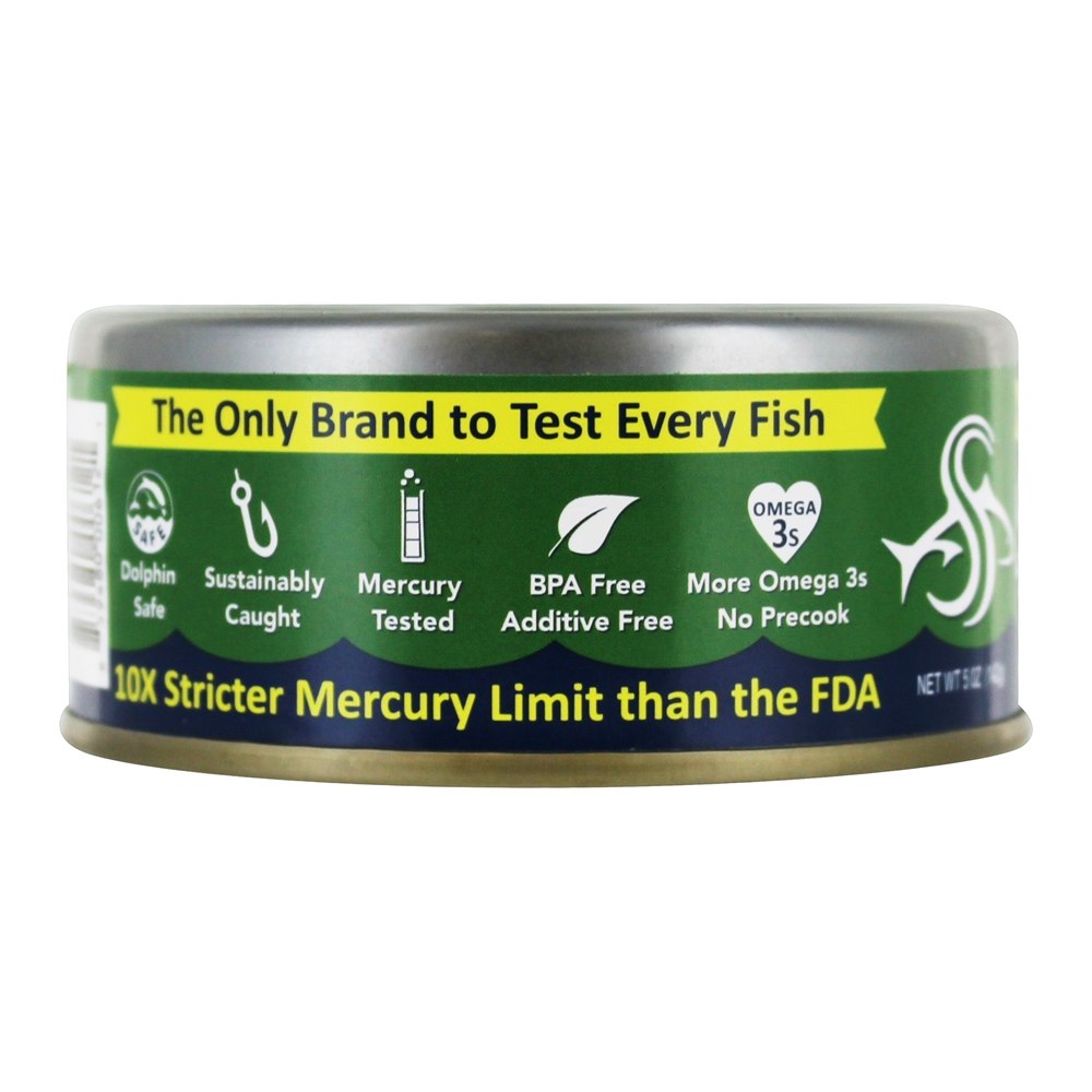 Elite Devagar Cozinhado Prêmio Selvagem Atum Pimenta Cal - 5 oz. Safe Catch - Imagem 3