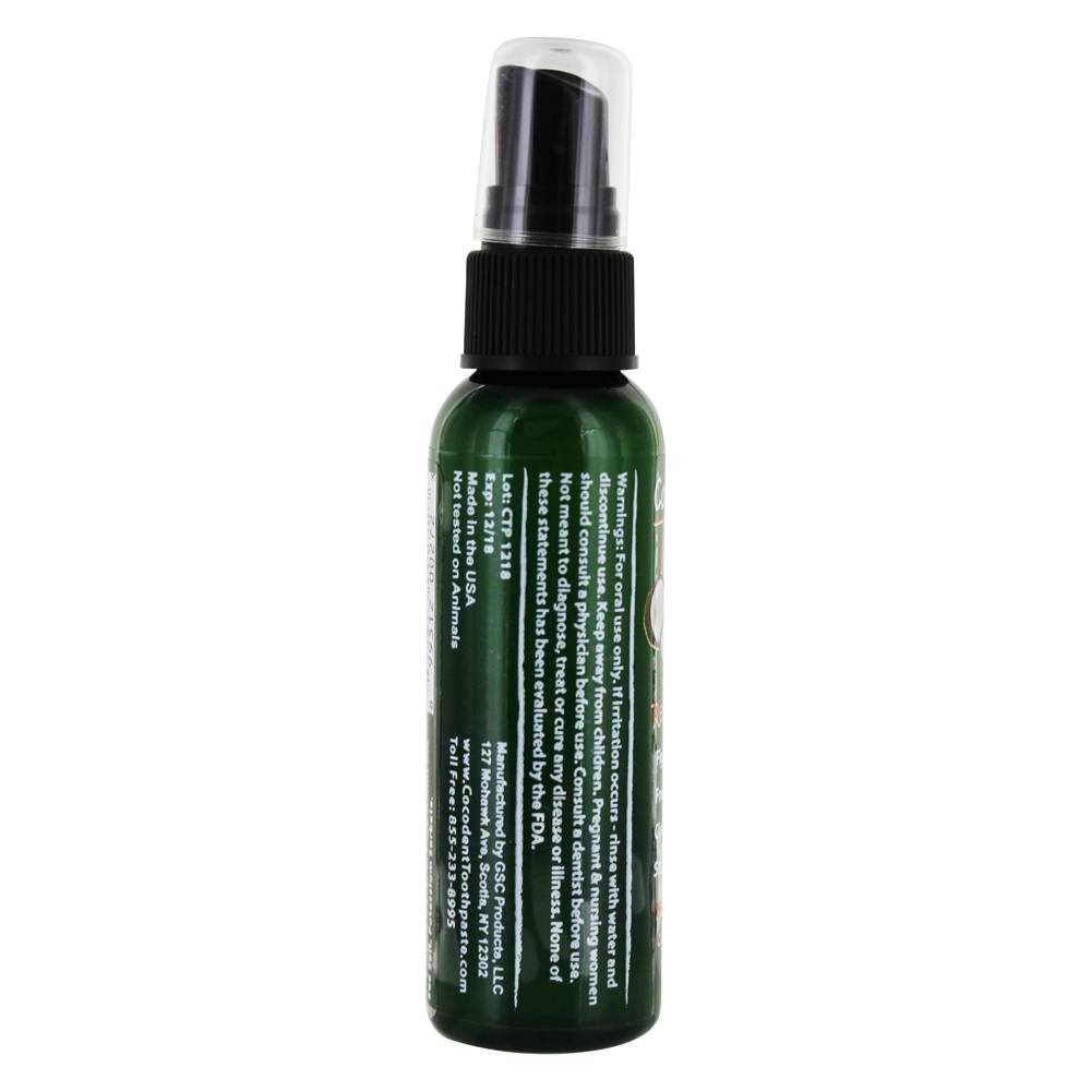Remineralizador de spray de dente de óleo de coco - 2 fl. oz. Cocodent - Imagem 4