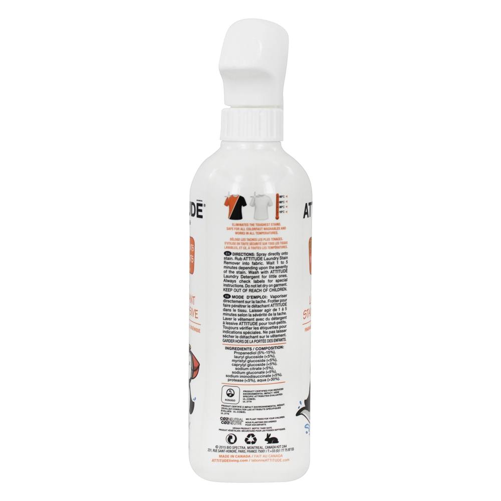 Little Concentrados Removedor de manchas de lavanderia sem fragrância - 16 fl. oz. Attitude - Imagem 2