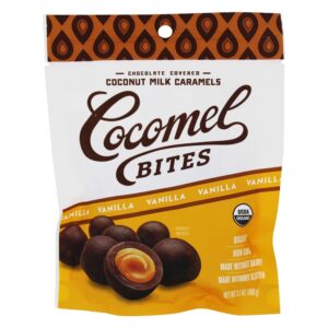Comprar mordida de cocomel orgânica de baunilha - 3. 5 oz. Jj's sweets cocomels preço no brasil alimentos & lanches doces suplemento importado loja 63 online promoção -