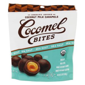 Comprar cocomel orgânico morde sal marinho - 3. 5 oz. Jj's sweets cocomels preço no brasil alimentos & lanches doces suplemento importado loja 53 online promoção -