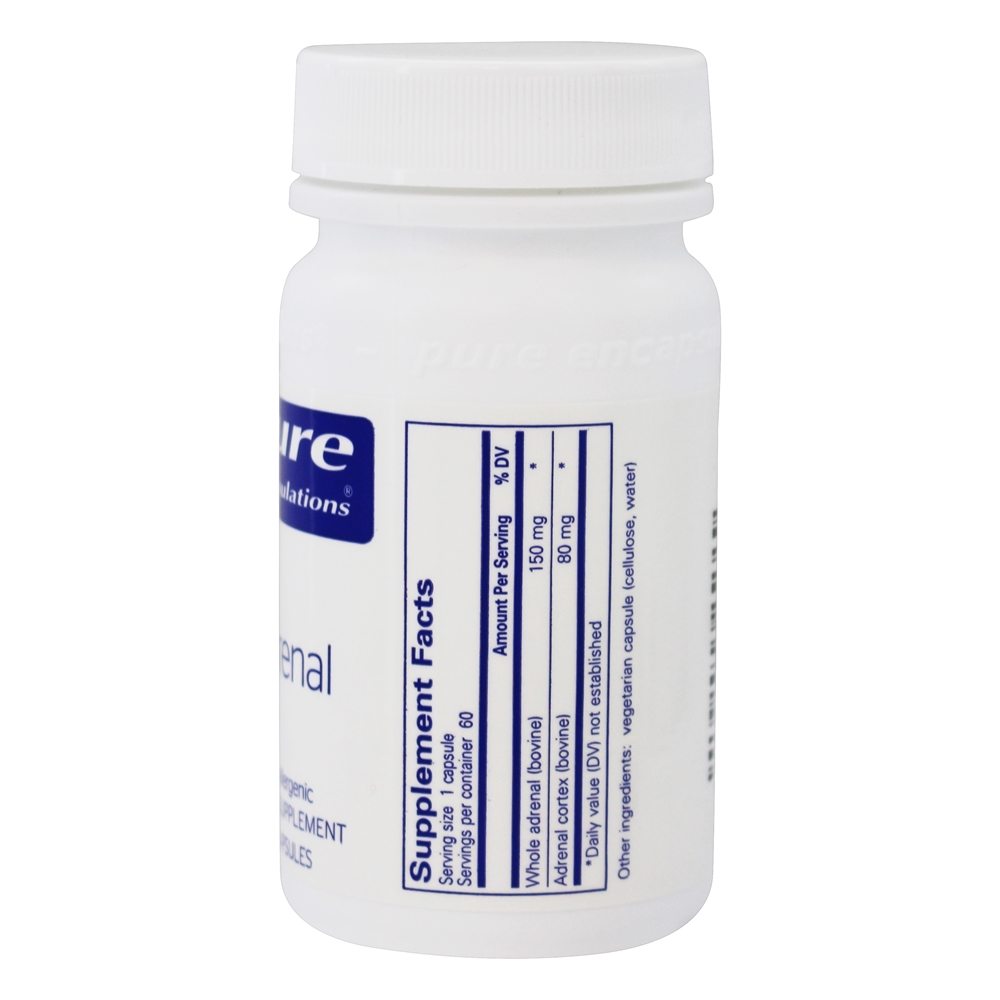 Fórmula Adrenal - Cápsulas 60 Pure Encapsulations - Imagem 2