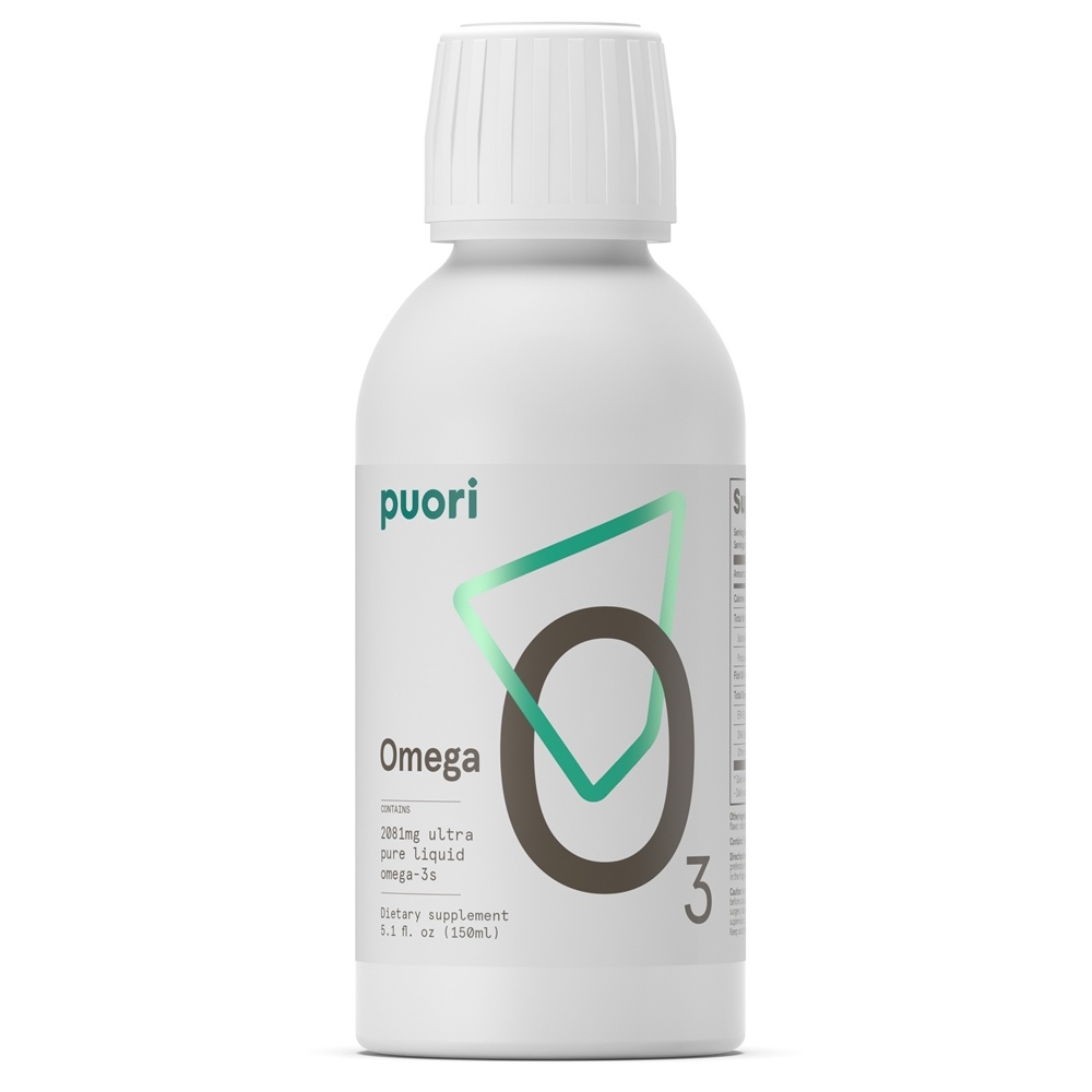 O3L Ultra Pure Óleo de peixe líquido 2081 mg. - 5.1 fl. oz. Puori