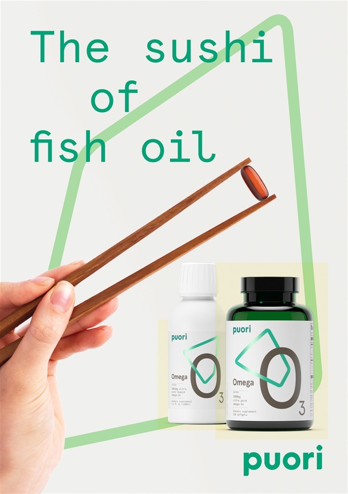 O3L Ultra Pure Óleo de peixe líquido 2081 mg. - 5.1 fl. oz. Puori - Imagem 3