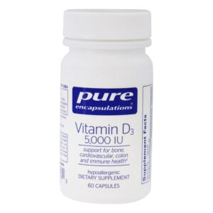Comprar vitamina d3 5000 ui - cápsulas 60 pure encapsulations preço no brasil gaia herbs professional suplementos profissionais suplemento importado loja 163 online promoção -