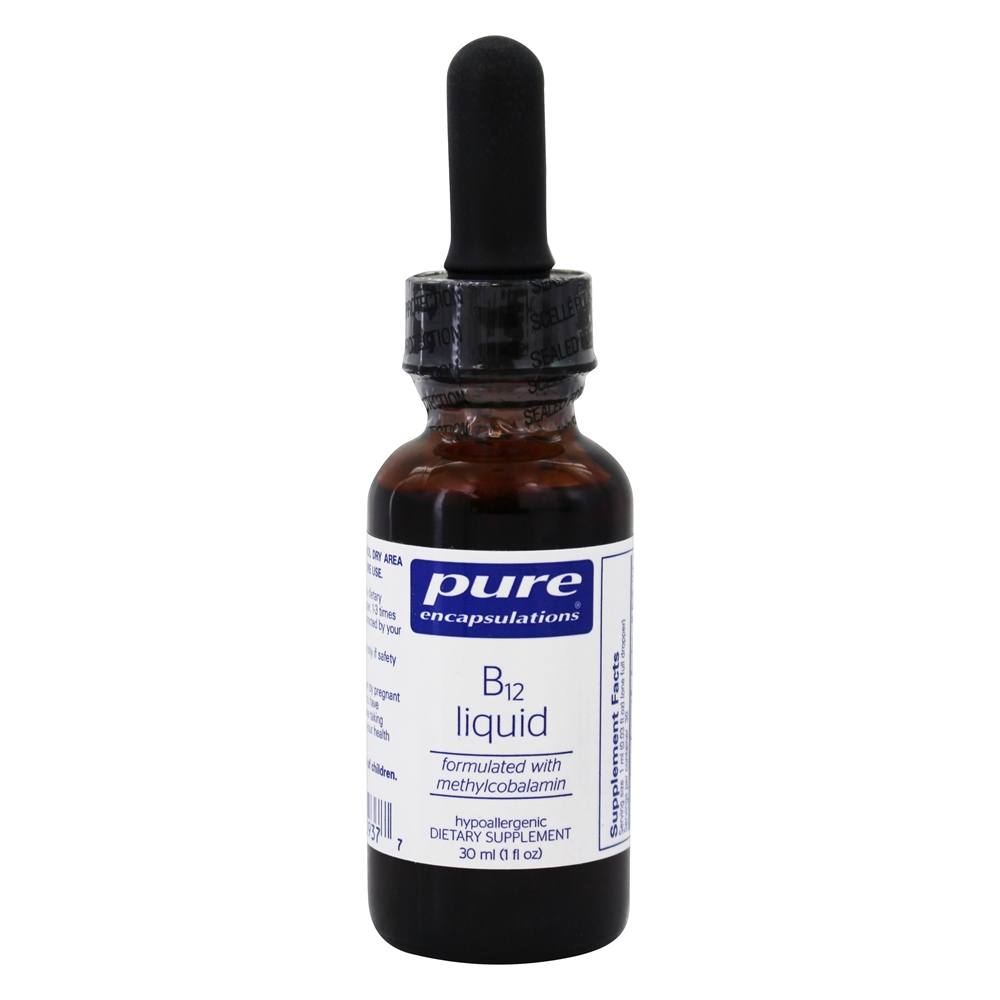Vitamina B12 Líquido - 30 ml. Pure Encapsulations