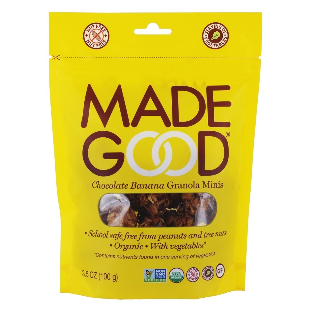Orgânico Granola Minis Chocolate Banana - 3.5 oz. Made Good